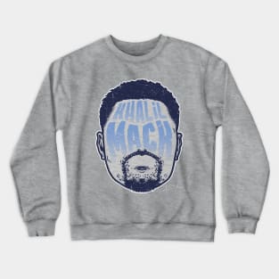 Khalil Mack Los Angenel C Player Silhouette Crewneck Sweatshirt